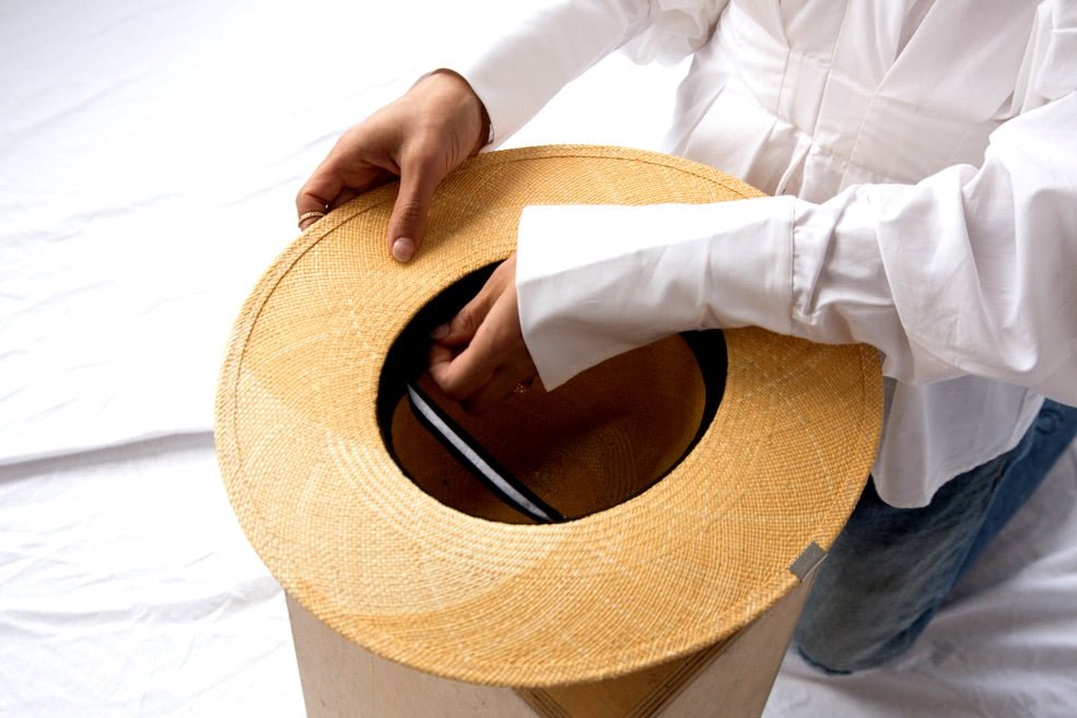 Nutural Colour high quality wool felt hat 