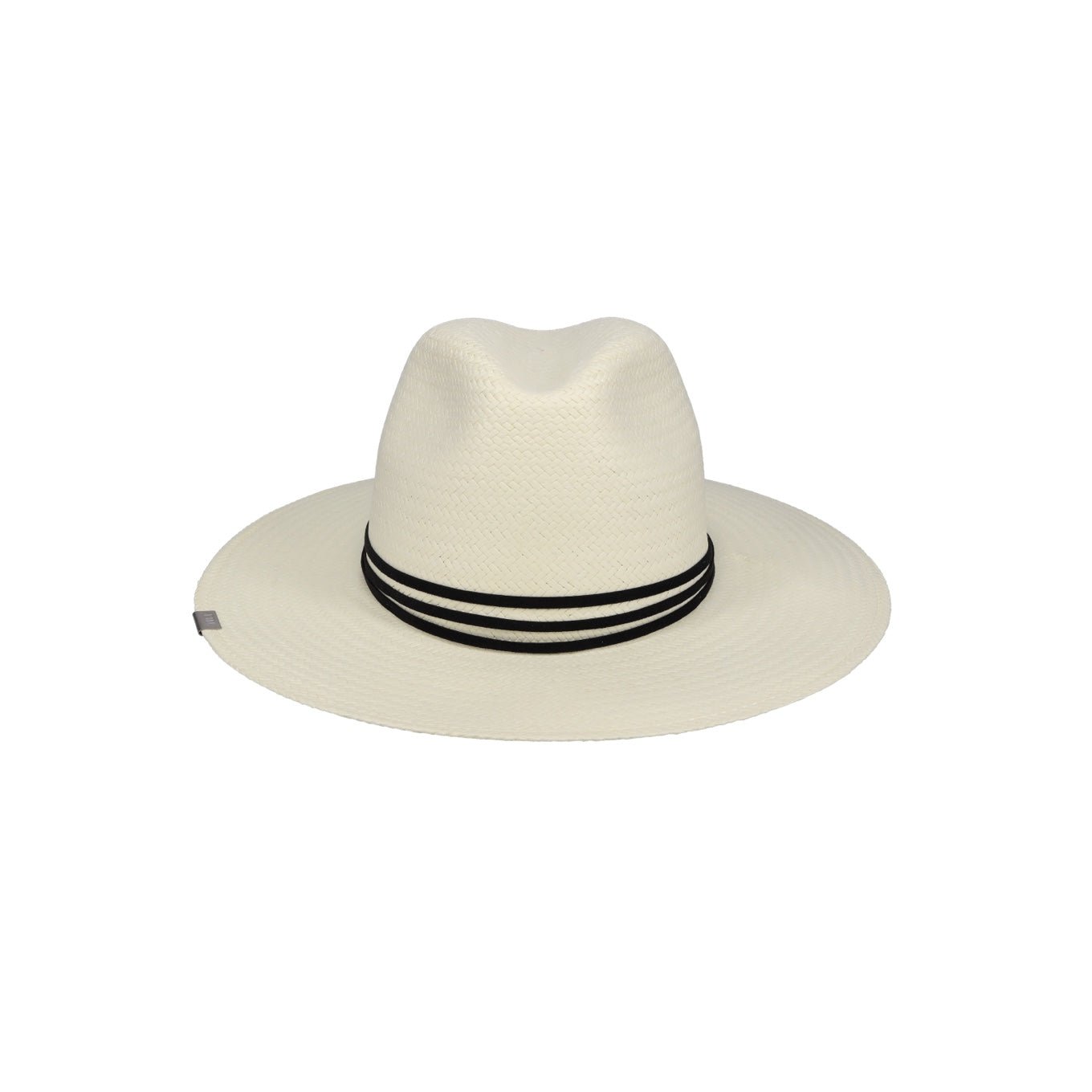 Ivory medium-length brim straw hat part of kin the label elevated collection 
